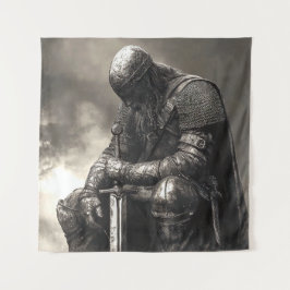 戦闘後に疲れる タペストリー