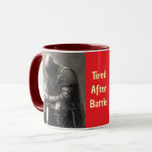 戦闘後に疲れる マグカップ (正面左)