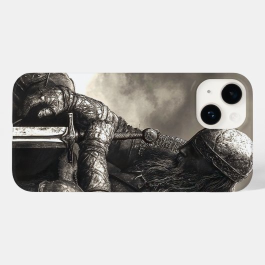 戦闘後に疲れる Case-Mate iPhoneケース (裏面 (横))