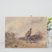 戦闘後の負傷した兵士（戦場） カード (スタンド正面)