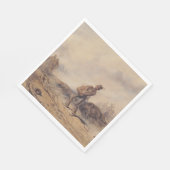 戦闘後の負傷した兵士（戦場） スタンダードランチョンナプキン (角)