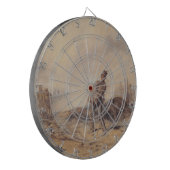 戦闘後の負傷した兵士（戦場） ダーツボード (正面左)