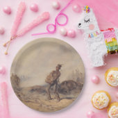 戦闘後の負傷した兵士（戦場） ペーパープレート (パーティー)