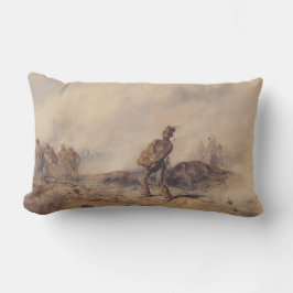 戦闘後の負傷した兵士（戦場） ランバークッション