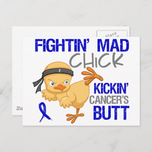 戦闘性下痢性結腸がん ポストカード (正面/裏面)