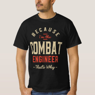 戦闘技術者職業職業誕生日労働者 Tシャツ