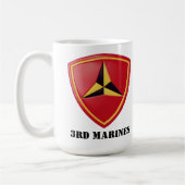 戦闘攻撃の大隊"したたかさ" コーヒーマグカップ (左)