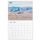 戦闘救助 – パラレスキュー航空 カレンダー (3月 2026)