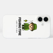 戦闘時間 – Let's Fish iPhone Case Case-Mate iPhoneケース (裏面 (横))
