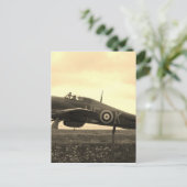 戦闘機が離陸に駆け付ける ポストカード (スタンド正面)