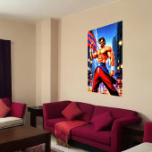 戦闘機としてのエイブラハム・リンカーン | AIアートポスター ポスター