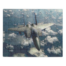 戦闘機のジグソーパズル