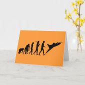 戦闘機のパイロットの飛んでいるなティーおよび空軍試験ギフト カード (黄色い花)