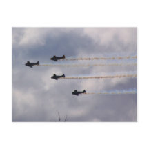 戦闘機のポストカード