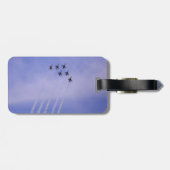 戦闘機の急上昇した荷物のラベル ラゲッジタグ (裏面横)