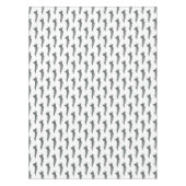 戦闘機の漫画イラストレーション テーブルクロス (正面)