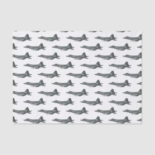 戦闘機の漫画イラストレーション 薄葉紙 (正面)