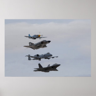 戦闘機の選集 ポスター