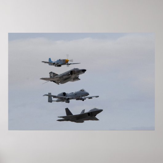 戦闘機の選集 ポスター (正面)