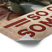 戦闘機は全て死ぬ ポスター (角)