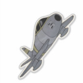 戦闘機ジェット機、F-86サベル シール (正面)