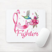 戦闘機ハミングバード乳がん認識度 マウスパッド (マウス)