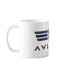 戦闘機ヘルメット付きアビエータロゴ