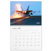 戦闘機国際的 カレンダー (1月 2027)