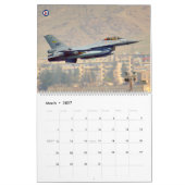 戦闘機国際的 カレンダー (3月 2027)