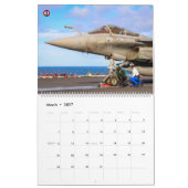 戦闘機国際的 カレンダー (3月 2027)