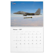 戦闘機国際的 カレンダー (2月 2027)