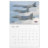 戦闘機国際的 カレンダー (3月 2027)
