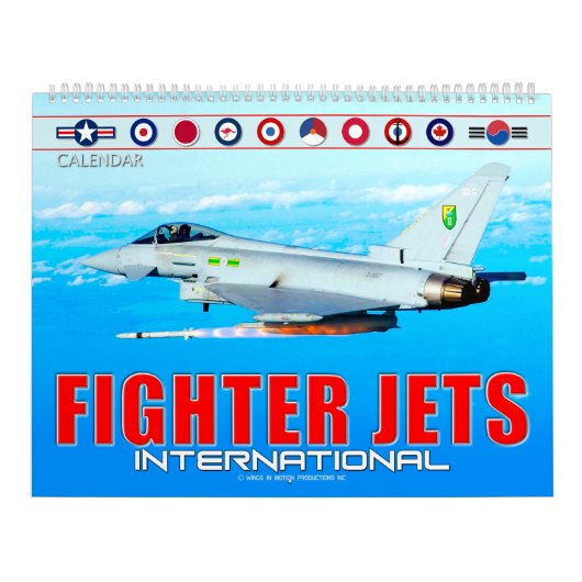 戦闘機国際的 カレンダー (カバー)