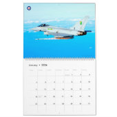 戦闘機国際的 カレンダー (1月 2026)