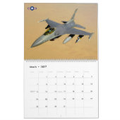 戦闘機国際的 カレンダー (3月 2027)