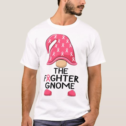 戦闘機格言 – 乳がん認識度格言費 Tシャツ (正面)