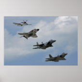 戦闘機進化 ポスター (正面)