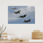 戦闘機進化 ポスター (キッチン)