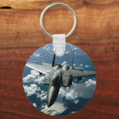 戦闘機 キーホルダー (正面)