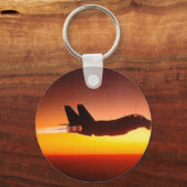 戦闘機 キーホルダー (正面)