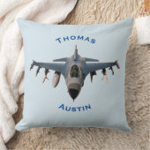 戦闘機 クッション (ブランケット)