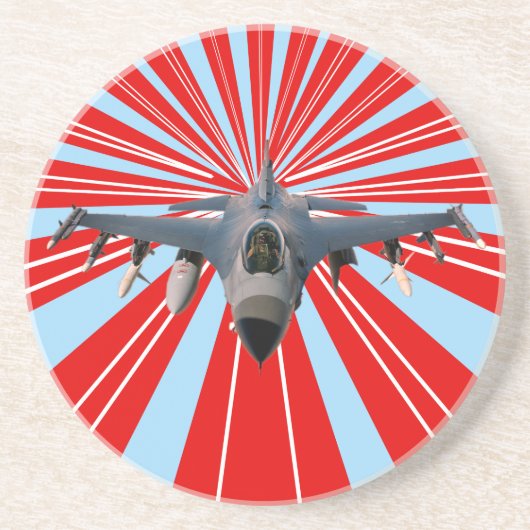 戦闘機 コースター (正面)