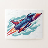 戦闘機 ジグソーパズル (横)