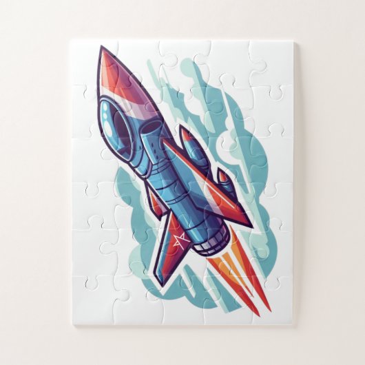 戦闘機 ジグソーパズル (縦)