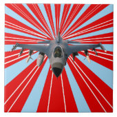 戦闘機 タイル (正面)