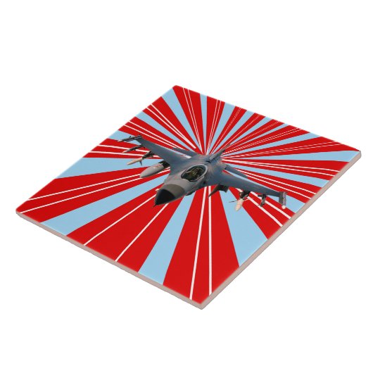 戦闘機 タイル (側面)