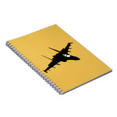 戦闘機 ノートブック (右側)