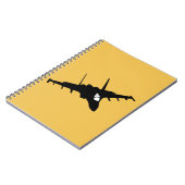 戦闘機 ノートブック (左側)