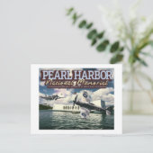 戦闘機 – パールハーバー国民記念碑 ポストカード (スタンド正面)