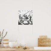 戦闘機 ポスター (キッチン)